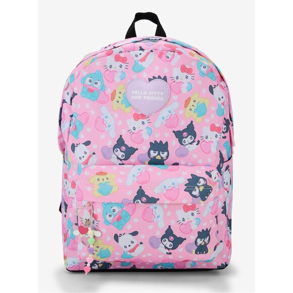 Hello Kitty And Friends Heart Backpack - Picture 3 of 6